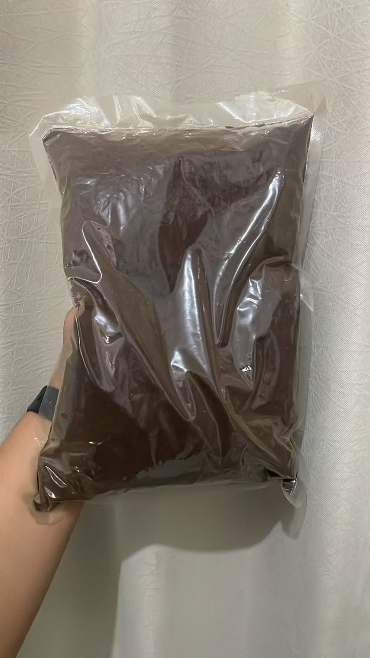 Packaged vanilla powder